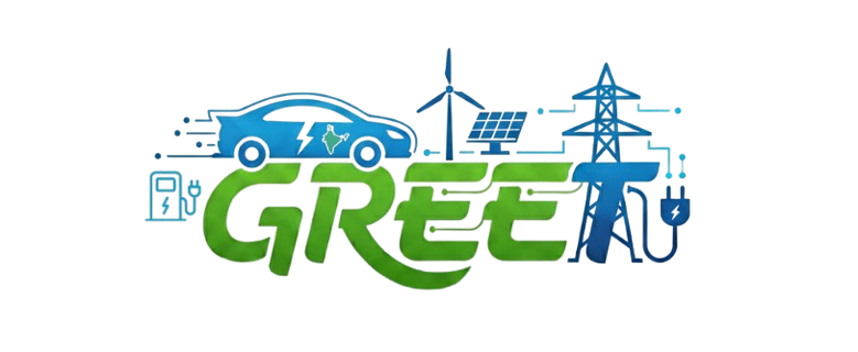GREET MAHA EV Mission Logo